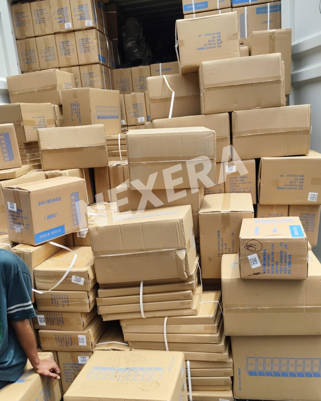 Pengiriman storage box 1x40 FT dari Guangzhou China ke Indonesia